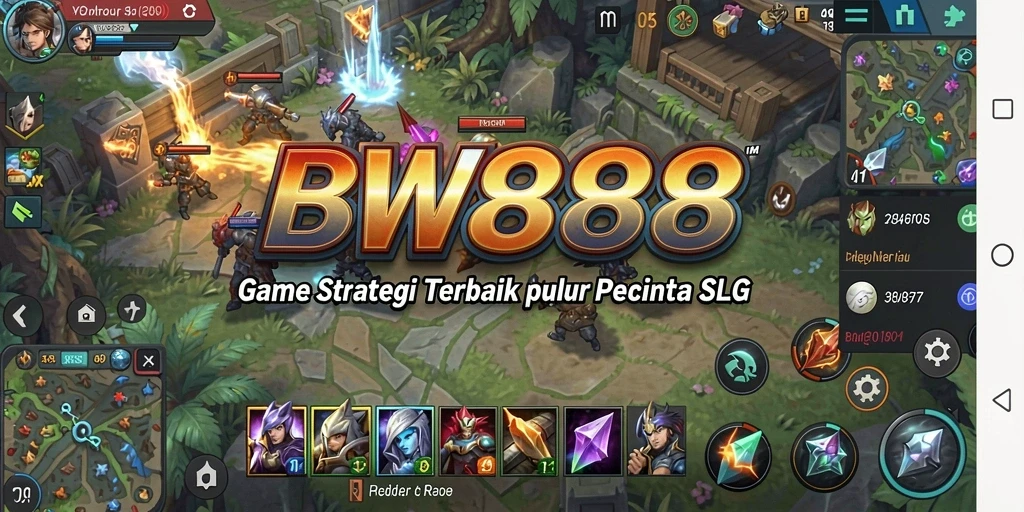 Tampilan gameplay menarik dari BW888 dalam genre SLG.