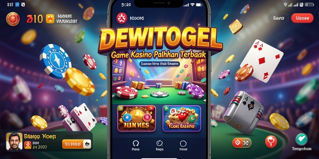 Screenshot gameplay DEWITOGEL dengan fitur kasino yang menarik.