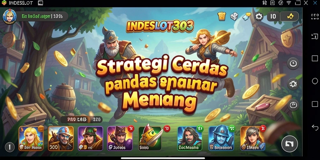 Tampilan menarik dari gameplay INDESLOT303 yang penuh strategi.