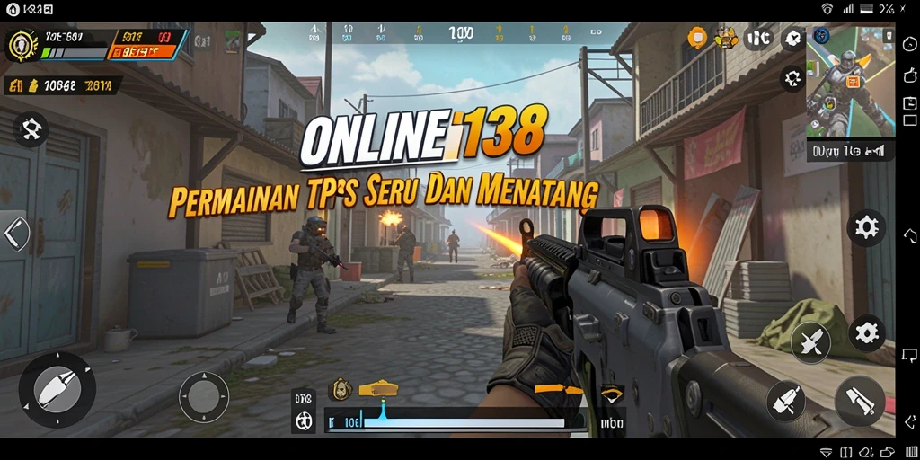 Screenshot dari aksi seru dalam gameplay TPS ONLINE138.
