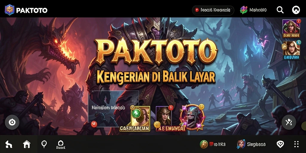 Tangkapan layar PAKTOTO menampilkan suasana mencekam dalam gameplay yang menakutkan.