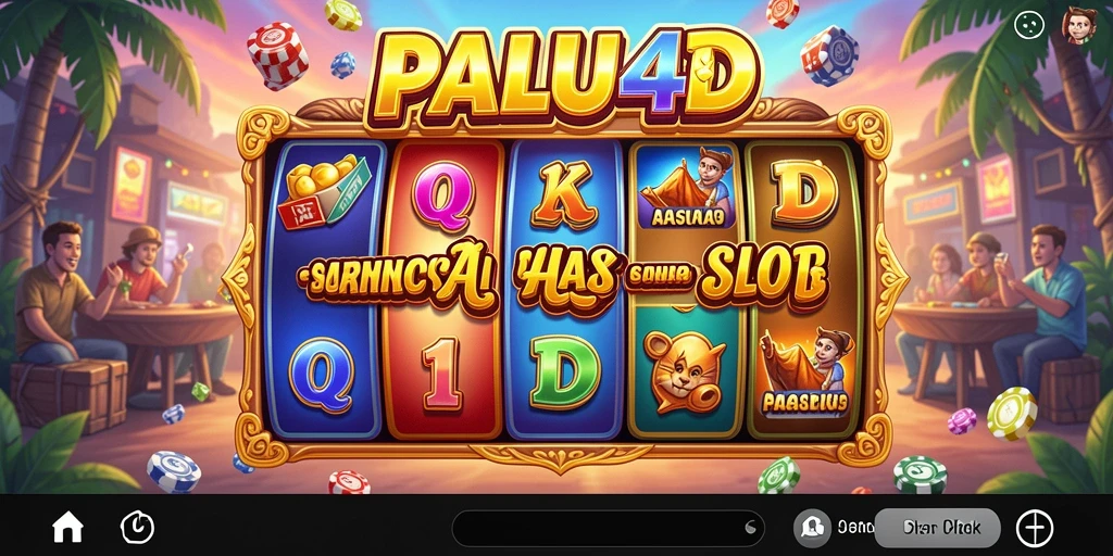 Screenshot gameplay PALU4D menampilkan keseruan permainan Slot yang interaktif.