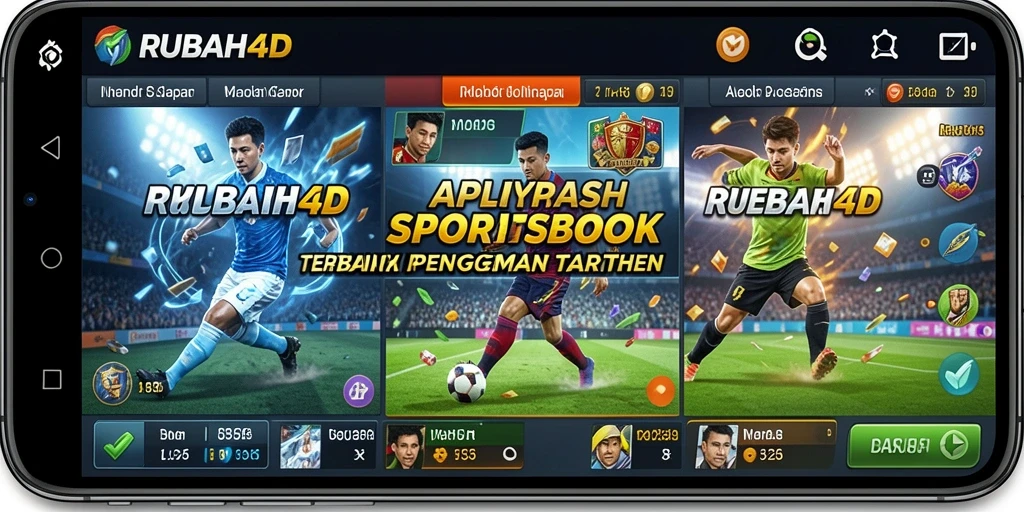 Tangkapan layar dari gameplay RUBAH4D yang menampilkan taruhan olahraga.
