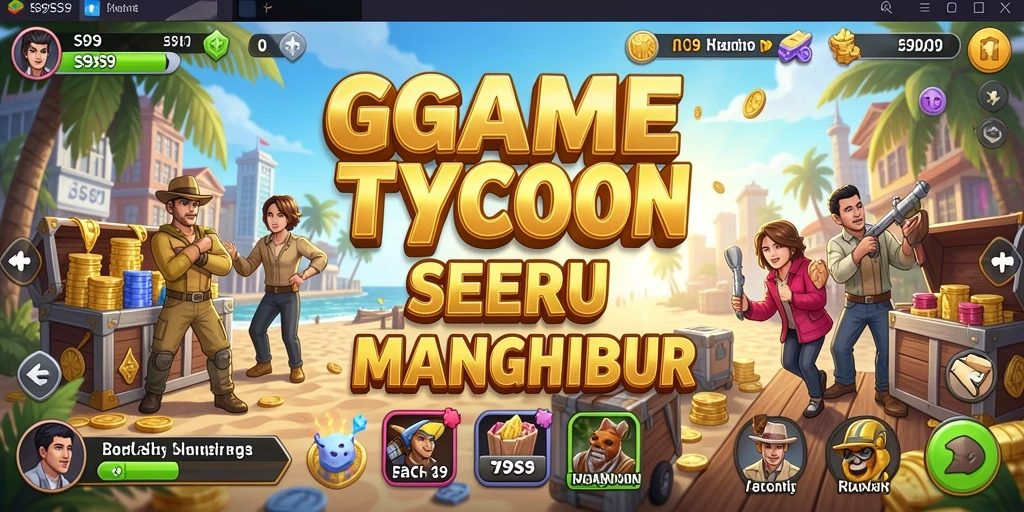 Screenshot S9S9 menampilkan gameplay seru dan interaksi pemain dalam dunia Tycoon.