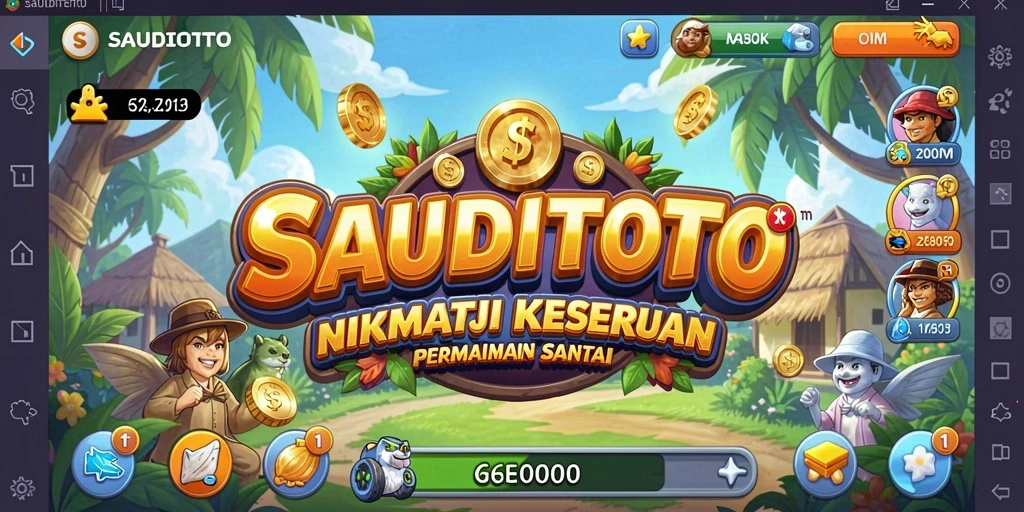 Tampilan Gameplay SAUDITOTO yang Seru dan Menghibur.