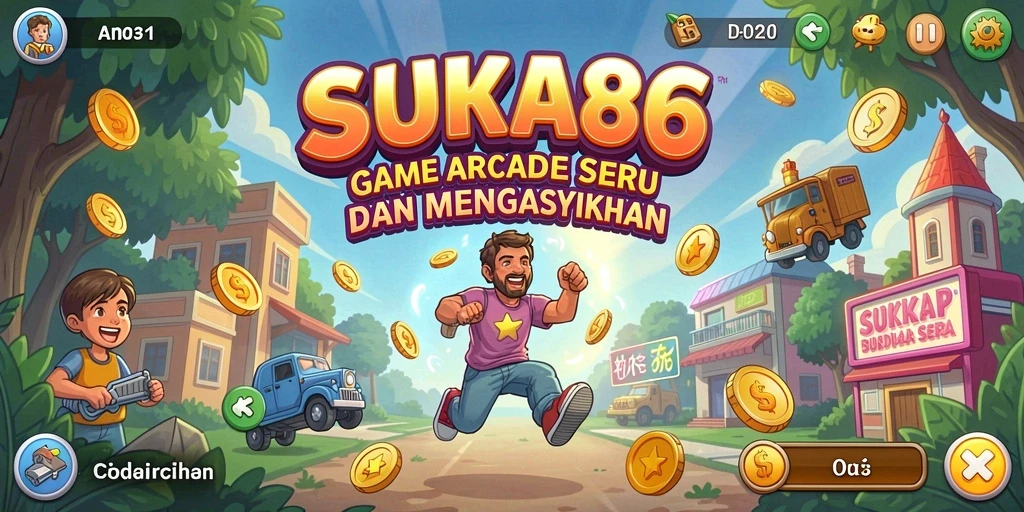 Tampilan menarik dari gameplay SUKA86 yang penuh aksi.