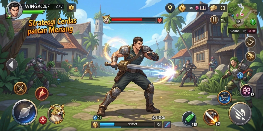 Tangkapan layar dari gameplay mendebarkan WINGACOR77 yang menunjukkan strategi bertanding.
